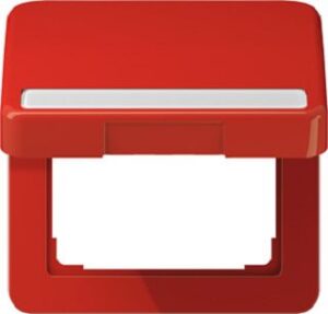 Jung Klappdeckel CD500 mit Schriftfeld rot CD590BFNAKLRT – Bild 1