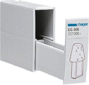 Hager Aufbewahrungsfach für Programmierschlüssel EG006 – Bild 1