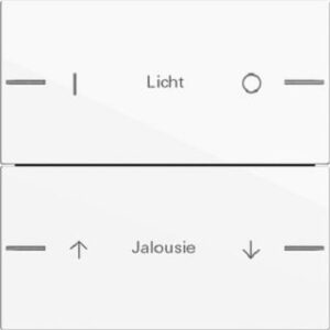 Gira Wippenset 2fach individuell für Tastsensor4 System 55 Reinweiß 576203 – Bild 1