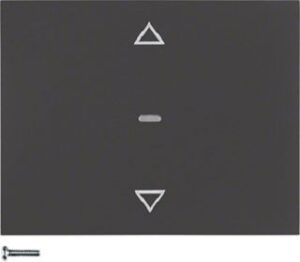 Berker Jalousie-Taste anthrazit matt, lack 85241175 – Bild 1