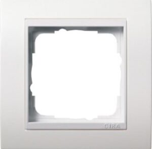Gira Abdeckrahmen 1-fach Event für reinweisse Einsätze rw-sm 0211327 – Bild 1