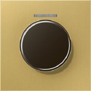 Jung Abdeckung mit Lichtleiter für KNX Serie LS Messing classic ME1940KO5C – Bild 1