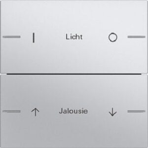 Gira Wippenset 2fach individuell für Tastsensor4 System 55 Aluminium 576226 – Bild 1