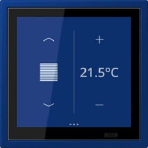 Jung KNX Raumcontroller LS TOUCH, NaV bleu outremer foncé LCZ459BFD1S261 – Bild 1