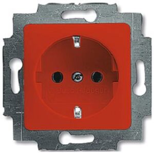 Busch-Jaeger SCHUKO Steckdose rot 2-polig +E 20EUCQ-217-101 – Bild 1