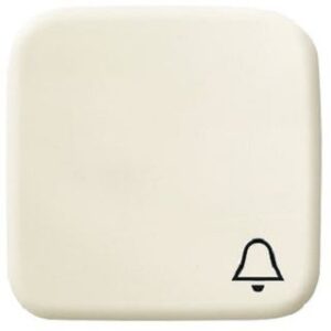 Busch-Jaeger Wippe Symbol Taster Klingel Duro 2000 SI weiss 2520KI-212 – Bild 1