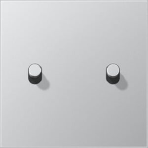 Jung Abdeckung 1fach mit 2 Kipphebeln AL12-5R0 – Bild 1