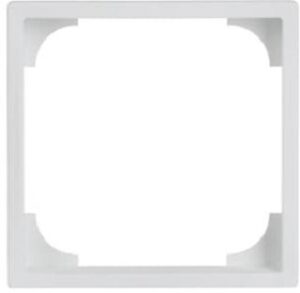 Busch-Jaeger Zwischenring, studioweiß matt,  future linear, Abdeckungen für Datenkom 1747BSI-884 – Bild 1