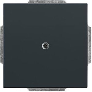 Busch-Jaeger Blindabdeckung solo Tragring anthrazit 1742-81 – Bild 1