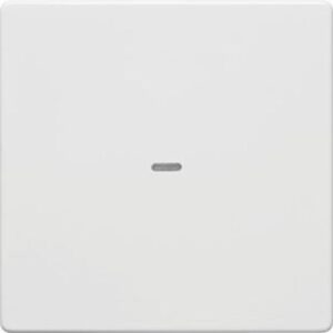 Berker Tast-Abdeckung 1-fach polarweiß 80960229 – Bild 1