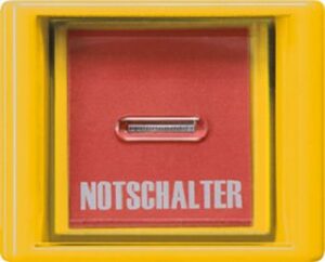 Jung Abdeckung mit Glasscheibe AS500/Aplus einschl.Wippe/Linse ge AS561GLGE – Bild 1