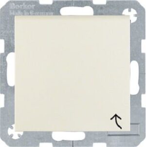 Berker SCHUKO-Steckdose weiß glänzend mit Klappdeckel 47518982 – Bild 1