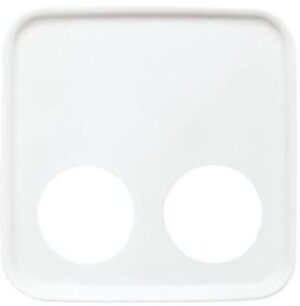 Busch-Jaeger C-Scheibe R-SI CO99 Ruf alpinweiss 2548-020D-214 – Bild 1