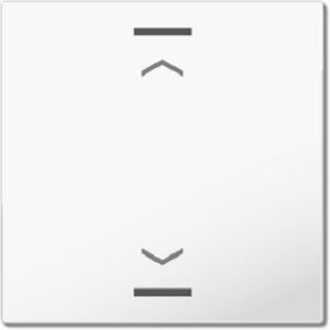 MDT MDT Wippe für KNX Taster Light 55 1-fach, Reinweiß glänzend, Jalousie BE-TAL55W102.A1 – Bild 1