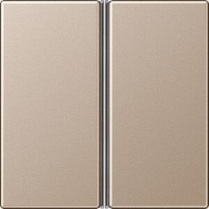 Jung Tastensatz komplett 2-fach zum Aufklipsen champagner A402TSACH – Bild 1