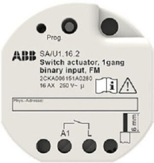ABB Schaltaktor, 1fach, 16 A Unterputz SA/U1.16.2 – Bild 1