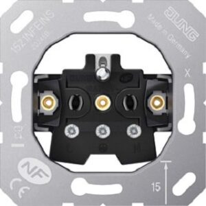 Jung Steckdoseneinsatz französisch/belgisch 1521NFEINS – Bild 1