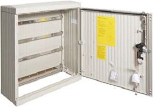 Hager Kabelverteilerschrank Gr.1/845, mit  SaS ZAK081GA – Bild 1