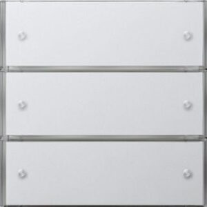 Gira KNX Tastsensor 3 Komfort 3-fach Flächenschalter Reinweiss 2033112 – Bild 1