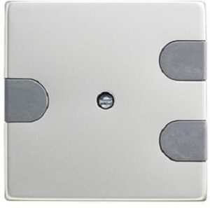 Busch-Jaeger Zentralscheibe Telefondose edelstahl 1745-866 – Bild 1