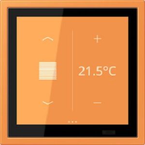 Jung KNX Raumcontroller LS TOUCH, NaV orange clair LCZ459BFD1S225 – Bild 1