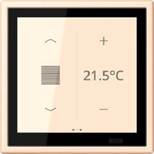 Jung KNX Raumcontroller LS TOUCH Serie LS, terre sienne pâle LC459D1S238 – Bild 1