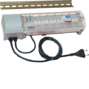 Hager Heizungsausgang 6 Kanal für 24V Stellantrieb TX206H – Bild 1