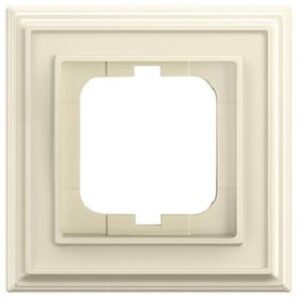 Busch-Jaeger Rahmen 1-fach dynasty elfenbeinweiss 1721-832 – Bild 1