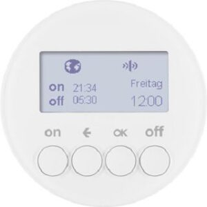 Berker KNX-Funk Zeitschaltuhr polarweiß glänzend 85745239 – Bild 1