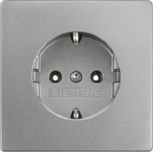 Siemens style SCHUKO-Steckdose platin 5UB1853-1 – Bild 1