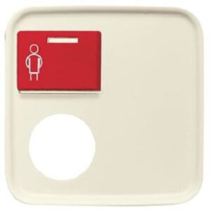 Busch-Jaeger Zentralscheibe, weiß,  Datenkommunikation, Licht-Ton-Rufsysteme 2548-071E-212-101 – Bild 1