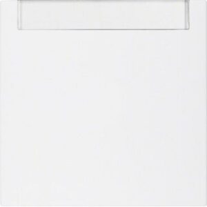 Berker Wippe polarweiß + Beschriftungsfeld 16261909 – Bild 1