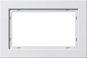 Gira Abdeckrahmen 1,5-fach E2 Reinweiss 100129 – Bild 1