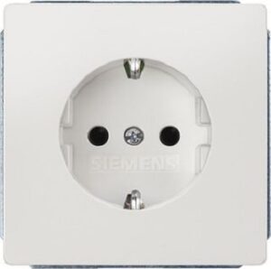 Siemens style SCHUKO-Steckdose tws mit erh. Ber s.,tws 5UB1855 – Bild 1