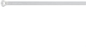 ABB Kabelbinder 140x3,6mm naturfarben Stahlnasenverschluss 18 TY524MR – Bild 1