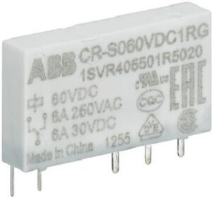 ABB Interface-Relais 1We, A1-A2=24VDC, CR-S024VDC1R – Bild 1