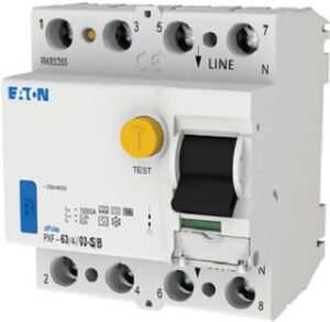 Eaton (Installation) FI-Schalter 63A,4p,300mA,Typ S/B PXF-63/4/03-S/B – Bild 1