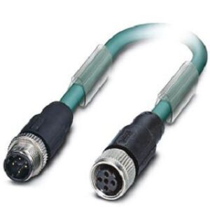 Phoenix Contact Kabel  SAC-4P-M12MSD/2,0-931/M12FSD ETHERNET 4-polig PUR halogenfrei NBC-M12MSD/2,0-93E/M12FSDCMC – Bild 1