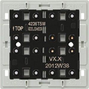 Jung Tastsensor-Modul 3-fach UP 20mA 3-kanalig 24VAC/DC 6xLED 4236TSM – Bild 1