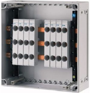 Eaton (Moeller) D02-Verteilergehäuse 8xD02,HS250A,3-polig CI44-S60-250/3-8D02 – Bild 1