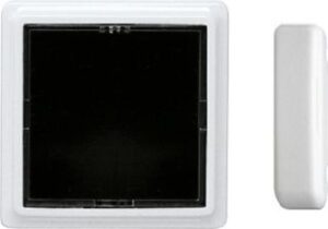 Eltako Funk-Mini-Multisensor 44x44mm mit S olarzelle und Batterie, reinweiß gl FMMS44SB – Bild 1