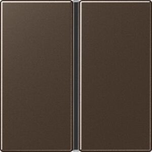 Jung Tastensatz komplett 1-fach zum Aufklipsen mokka A401TSAMO – Bild 1