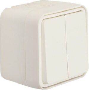 Berker Serientaster 2 Schließer Ap polarweiß 50753512 – Bild 1