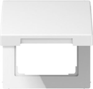 Jung Klappdeckel mit Rückstellf. Serie LS alpinweiss LS990KLWW – Bild 1