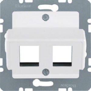 Berker Zentralplatte Modular Jacks 14631909 – Bild 1