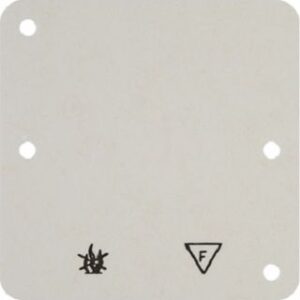 Berker Bodenplatte 1-fach polarweiß TwinPoint 102112 – Bild 1