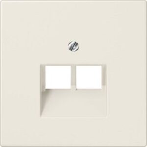 Jung Abdeckung fürIAE/UAE-ADo (LS990) 2x8pol. weiss LS969-2UA – Bild 1