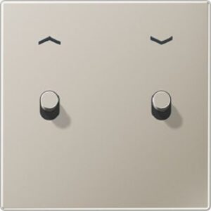 Jung Abdeckung 1fach Pfeile mit 2 Kipphebeln ES12-5PR1 – Bild 1