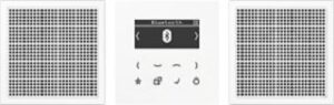 Jung Smart Radio DAB+ Bluetooth,  Set Stereo, Serie LS, alpinweiß DABLS2BTWW – Bild 1