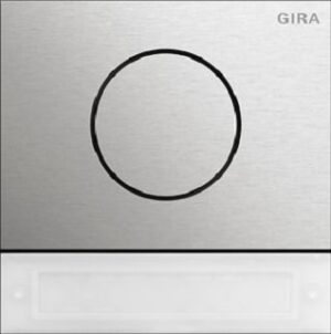 Gira Türstationsmodul IBN-Taste System 1 06 Edelstahl V4A 5569914 – Bild 1